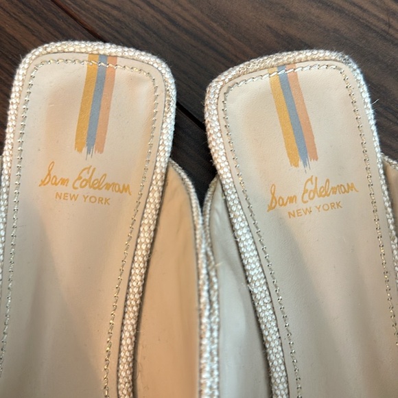 Sam Edelman Lin Mule sz 6.5 in Natural - Picture 6 of 8